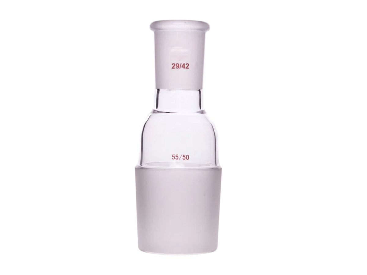 MSE PRO A-Type Joint (Large to Small), Upper Mouth: 29/42, Lower Mouth: 55/50 - MSE Supplies LLC