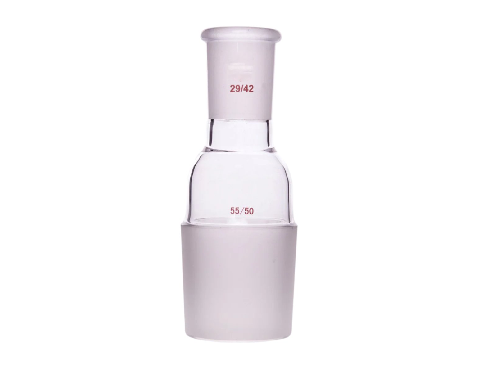 MSE PRO A-Type Joint (Large to Small), Upper Mouth: 29/42, Lower Mouth: 55/50 - MSE Supplies LLC
