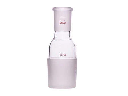MSE PRO A-Type Joint (Large to Small), Upper Mouth: 29/42, Lower Mouth: 55/50 - MSE Supplies LLC