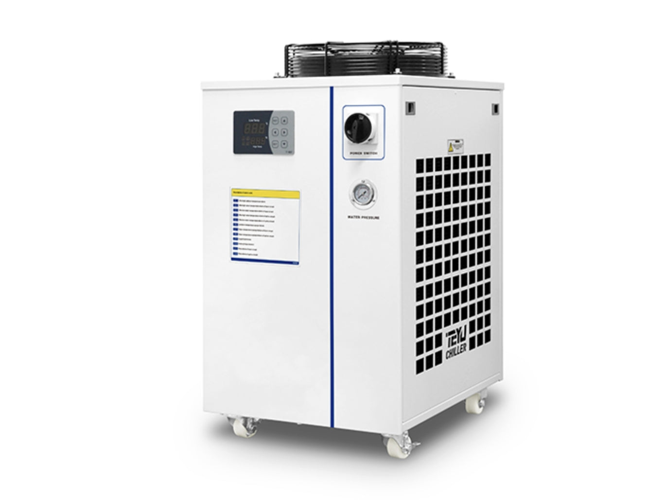 MSE PRO Air-Cooled Water Chiller for 2kW Fiber Laser Metal Cutter Welder, Temperature Control Systems, MSE Supplies LLC, MSE Supplies