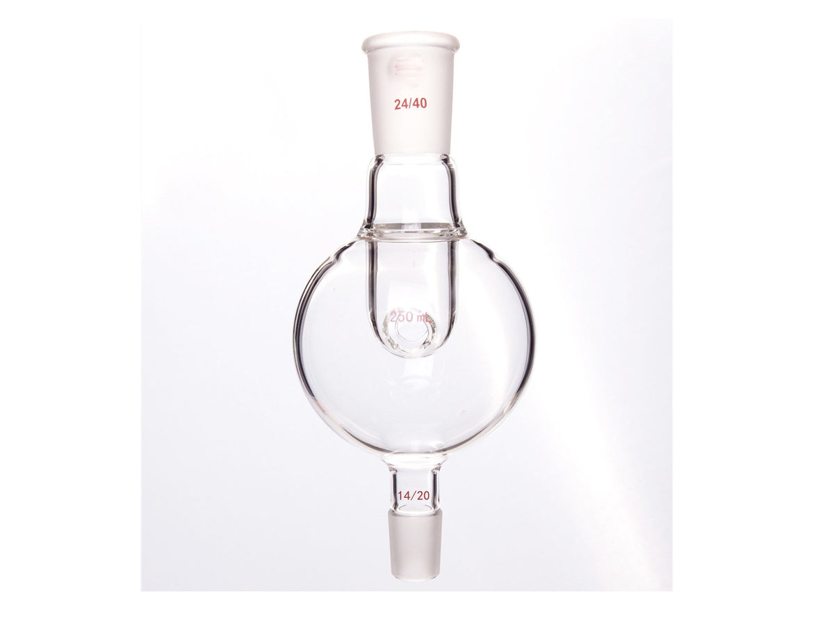 MSE PRO Anti-Foam Balls, Upper Mouth: 24/40, Lower Mouth: 14/20, 250mL - MSE Supplies LLC