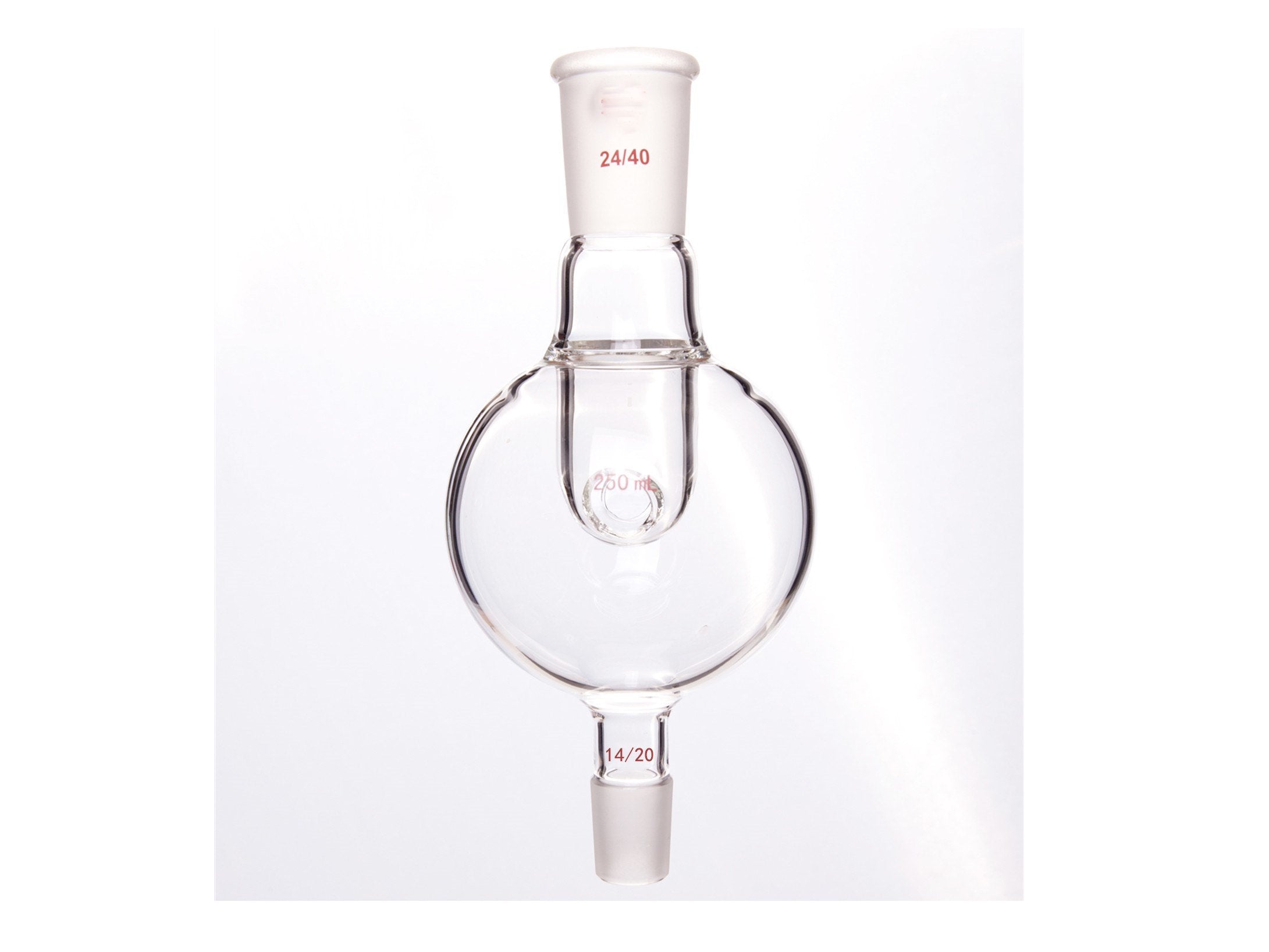 MSE PRO Anti-Foam Balls, Upper Mouth: 24/40, Lower Mouth: 14/20, 250mL - MSE Supplies LLC