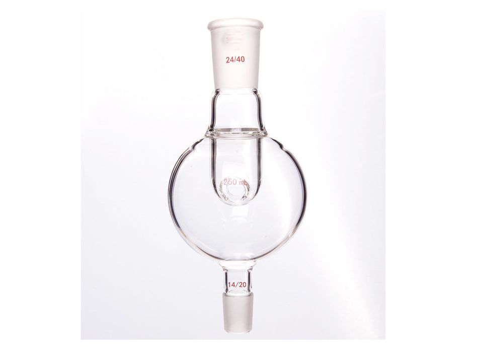 MSE PRO Anti-Foam Balls, Upper Mouth: 24/40, Lower Mouth: 14/20, 250mL - MSE Supplies LLC