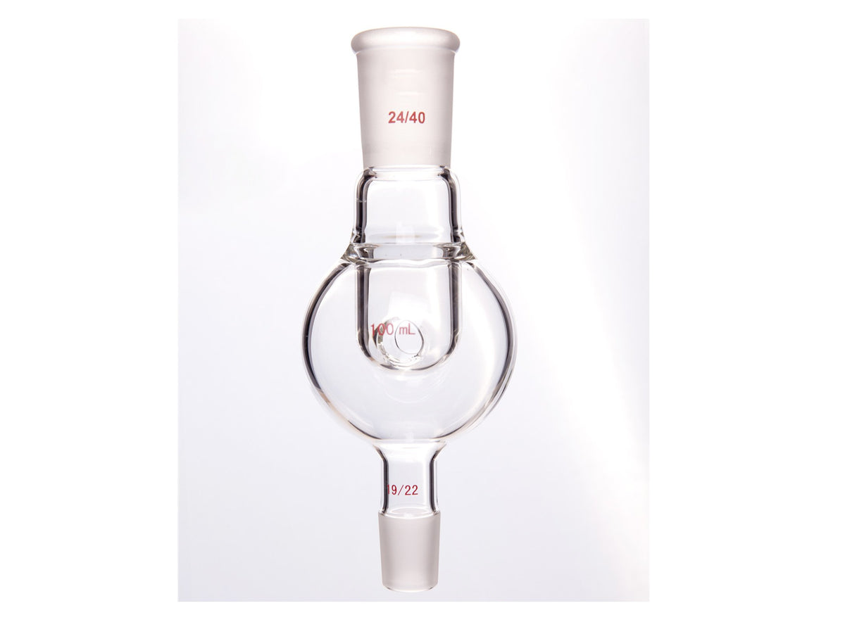 MSE PRO Anti-Foam Balls, Upper Mouth: 24/40, Lower Mouth: 19/22, 100mL - MSE Supplies LLC