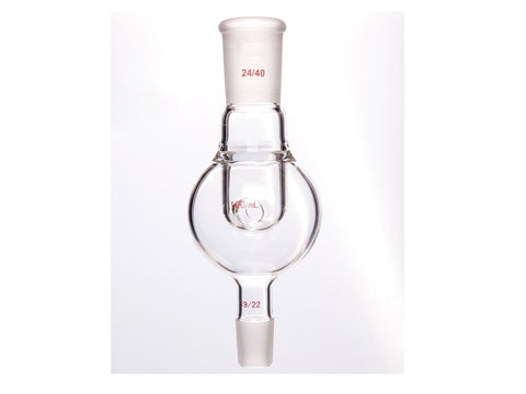 MSE PRO Anti-Foam Balls, Upper Mouth: 24/40, Lower Mouth: 19/22, 100mL - MSE Supplies LLC