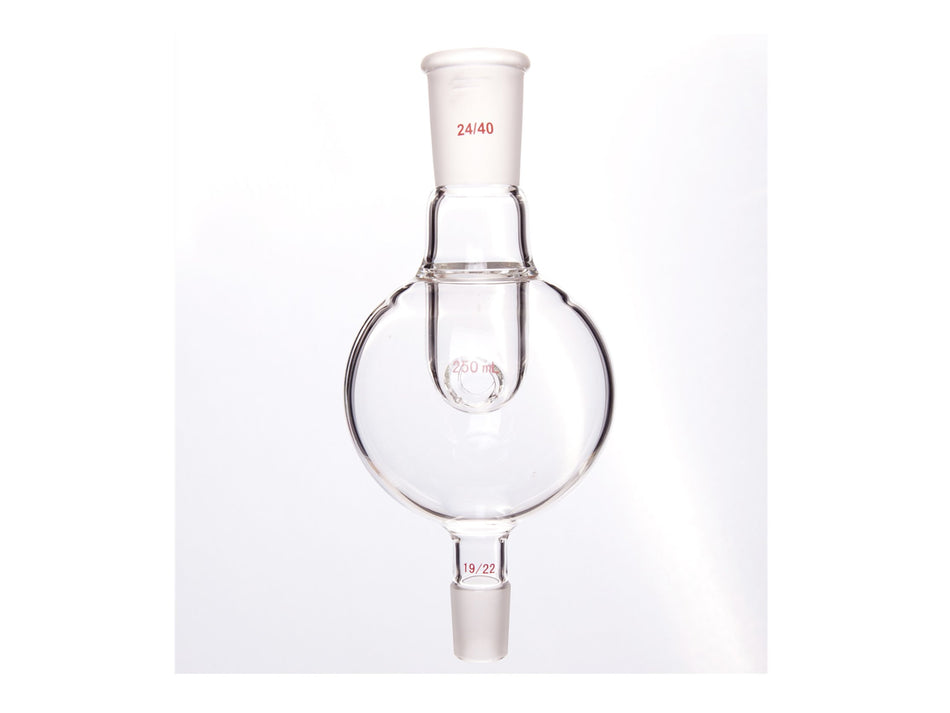 MSE PRO Anti-Foam Balls, Upper Mouth: 24/40, Lower Mouth: 19/22, 250mL - MSE Supplies LLC