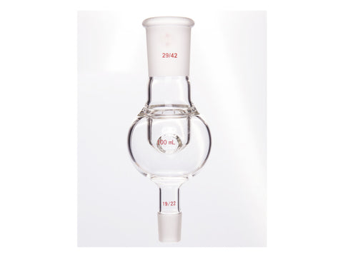 MSE PRO Anti-Foam Balls, Upper Mouth: 29/42, Lower Mouth: 19/22, 100mL - MSE Supplies LLC