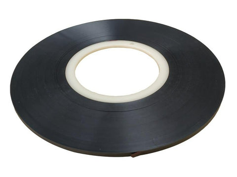 MSE PRO Black Hot Melt Adhesive (Polymer Tape) for Heat Sealing Pouch Cell Tabs (200m L x 7mm W x 0.1mm T), Battery Consumables, MSE Supplies LLC, MSE Supplies