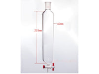 MSE PRO Chromatography Column, φ60mm, Effective Length 203mm, Aperture of the Gate: 4mm, 24/40