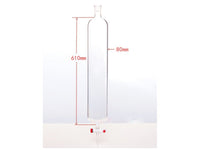 MSE PRO Chromatography Column, φ80mm, Effective Length 610mm, Aperture of the Gate: 4mm, 24/40