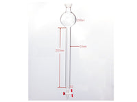 MSE PRO Chromatography Column with Sand Plate Storage Ball, 35/20, φ26mm, Effective Length: 203mm, 250mL
