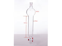 MSE PRO Chromatography Column with Storage Ball, 24/40, φ60mm, Effective Length 254mm, Storage Ball: 500mL - MSE Supplies LLC