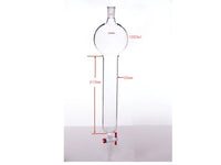 MSE PRO Chromatography Column with Storage Ball, 24/40, φ60mm, Effective Length 610mm, Storage Ball: 1000mL - MSE Supplies LLC