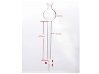 MSE PRO Chromatography Column with Storage Ball, 35/20, φ26mm, Effective Length: 305mm, Storage Ball: 250mL