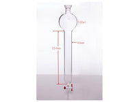 MSE PRO Chromatography Column with Storage Ball, 35/20, φ46mm, Effective Length: 254mm, Storage Ball: 500mL