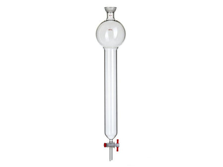 MSE PRO Chromatography Column with Storage Ball, 35/20, φ46mm, Effective Length: 305mm, Storage Ball: 500mL