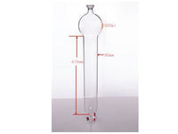 MSE PRO Chromatography Column with Storage Ball, 35/20, φ80mm, Effective Length: 610mm, Storage Ball: 1000mL
