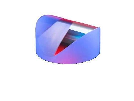 MSE PRO Circular BK7 Cylindrical Plano-Convex Lenses with 1/4 Wave MgF<sub>2</sub> Coating@550nm, Ø1", Optics, MSE Supplies LLC, MSE Supplies