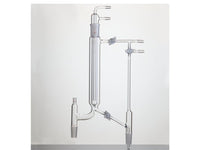 MSE PRO Distillation Fractionator, Thermometer Grinding Mouth: 10/18, Upper Mouth: 29/42, Lower Mouth: 24/40