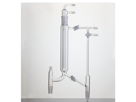 MSE PRO Distillation Fractionator, Thermometer Grinding Mouth: 10/18, Upper Mouth: 29/42, Lower Mouth: 24/40