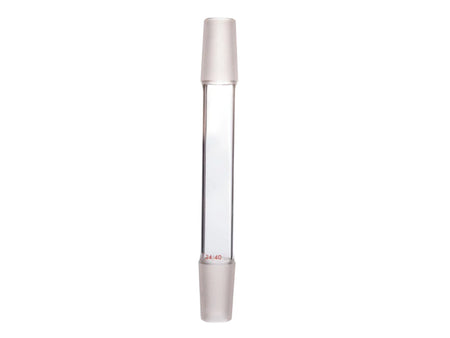 MSE PRO Double External Grinding Mouth Connection Joint, 24/40, Grinding Mouth Distance (Excluding Grinding Mouth): 120mm