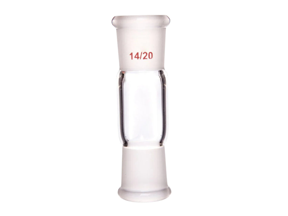 MSE PRO Double Internal Grinding Mouth Connection Joint, 14/20, Grinding Mouth Distance (Excluding Grinding Mouth): 30mm