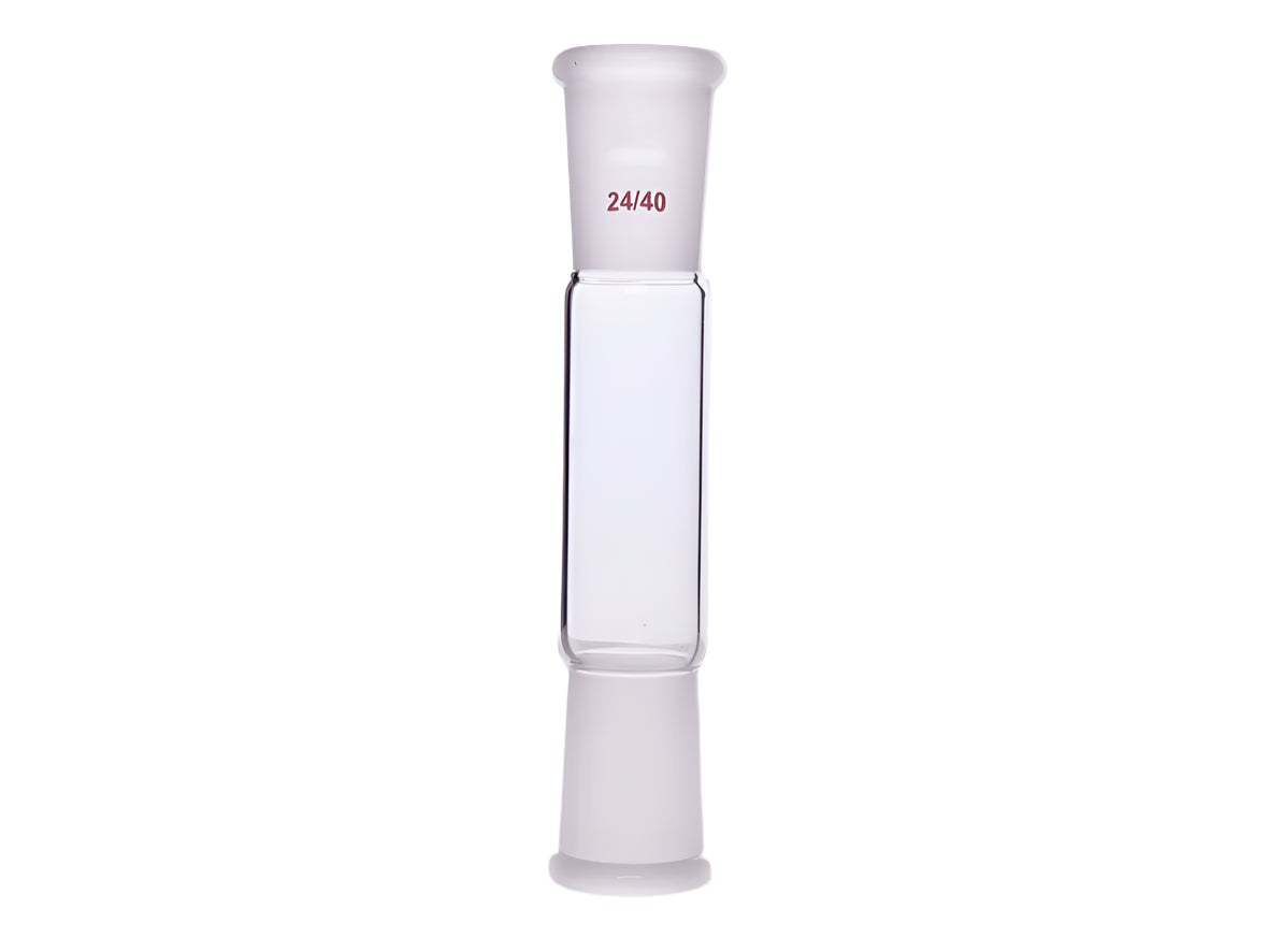 MSE PRO Double Internal Grinding Mouth Connection Joint, 24/40, Grinding Mouth Distance (Excluding Grinding Mouth): 70mm