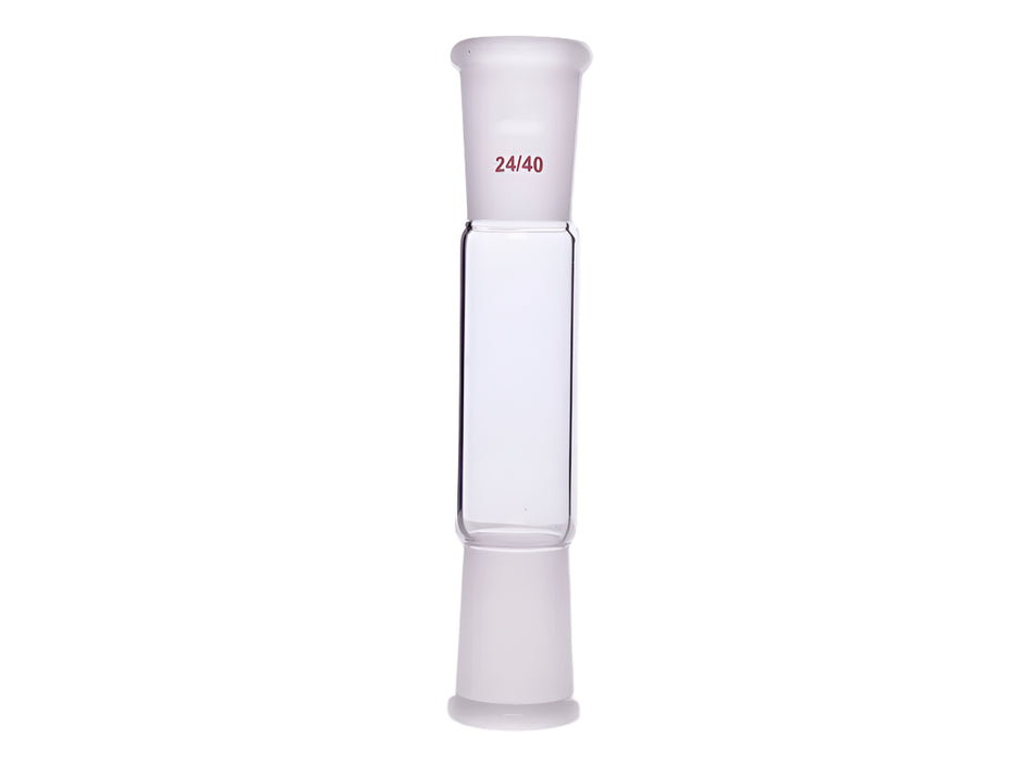 MSE PRO Double Internal Grinding Mouth Connection Joint, 24/40, Grinding Mouth Distance (Excluding Grinding Mouth): 70mm