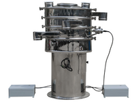 MSE PRO Double-Layer Ultrasonic Rotary Vibrating Sieve, Diameter 760 mm with three sieves (100, 200, 325 mesh), Shakers, MSE Supplies LLC, MSE Supplies