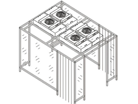 MSE PRO Fan Filter Unit (FFU) Clean Booth Accessories - MSE Supplies LLC
