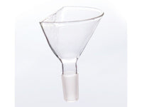MSE PRO Flat Funnel, Top Diameter: 100mm, Grinding Mouth: 24/40