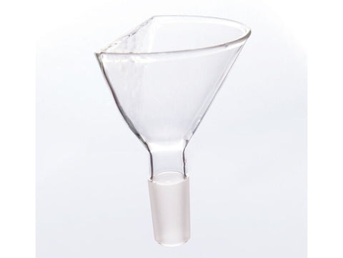 MSE PRO Flat Funnel, Top Diameter: 100mm, Grinding Mouth: 24/40