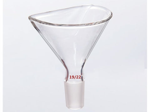 MSE PRO Flat Funnel, Top Diameter: 50mm, Grinding Mouth: 19/22