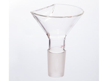 MSE PRO Flat Funnel, Top Diameter: 75mm, Grinding Mouth: 29/42