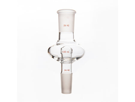 MSE PRO Flat Splash-Proof Balls, Upper Mouth: 29/42, Lower Mouth: 24/40, 100mL - MSE Supplies LLC