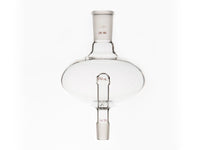 MSE PRO Flat Splash-Proof Balls, with Backflow Hole, Upper Mouth: 24/40, Lower Mouth: 14/20, 250mL - MSE Supplies LLC