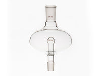 MSE PRO Flat Splash-Proof Balls, with Backflow Hole, Upper Mouth: 29/42, Lower Mouth: 14/20, 250mL - MSE Supplies LLC