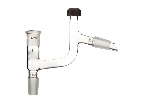 MSE PRO Fractionation Head, with Thermometer Sleeve, Grinding Mouth: 14/20