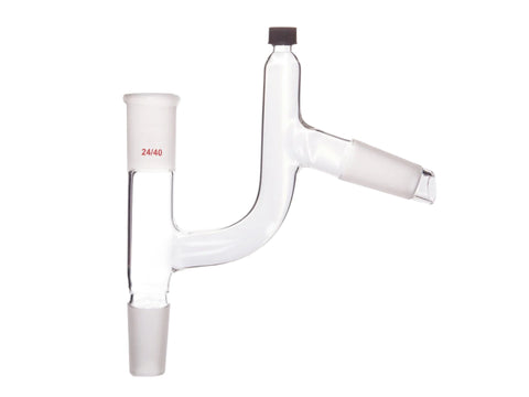 MSE PRO Fractionation Head, with Thermometer Sleeve, Grinding Mouth: 24/40