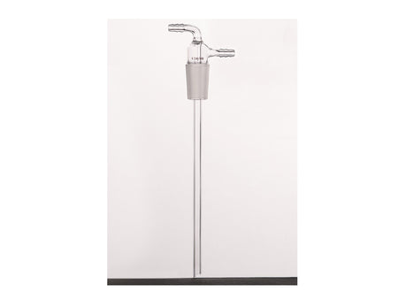 MSE PRO Gas or Liquid Input Joint, 24/40, φ10 Small Nozzle Interface, Tube Length: 250mm - MSE Supplies LLC