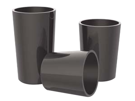 MSE PRO Glassy (Vitreous) Carbon Tapered Crucibles, Laboratory Supplies, MSE Supplies LLC, MSE Supplies