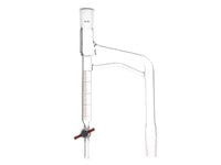 MSE PRO Graduated Distillation Receiver 20mL, Grinding Mouth 24/40, PTFE Stopcock