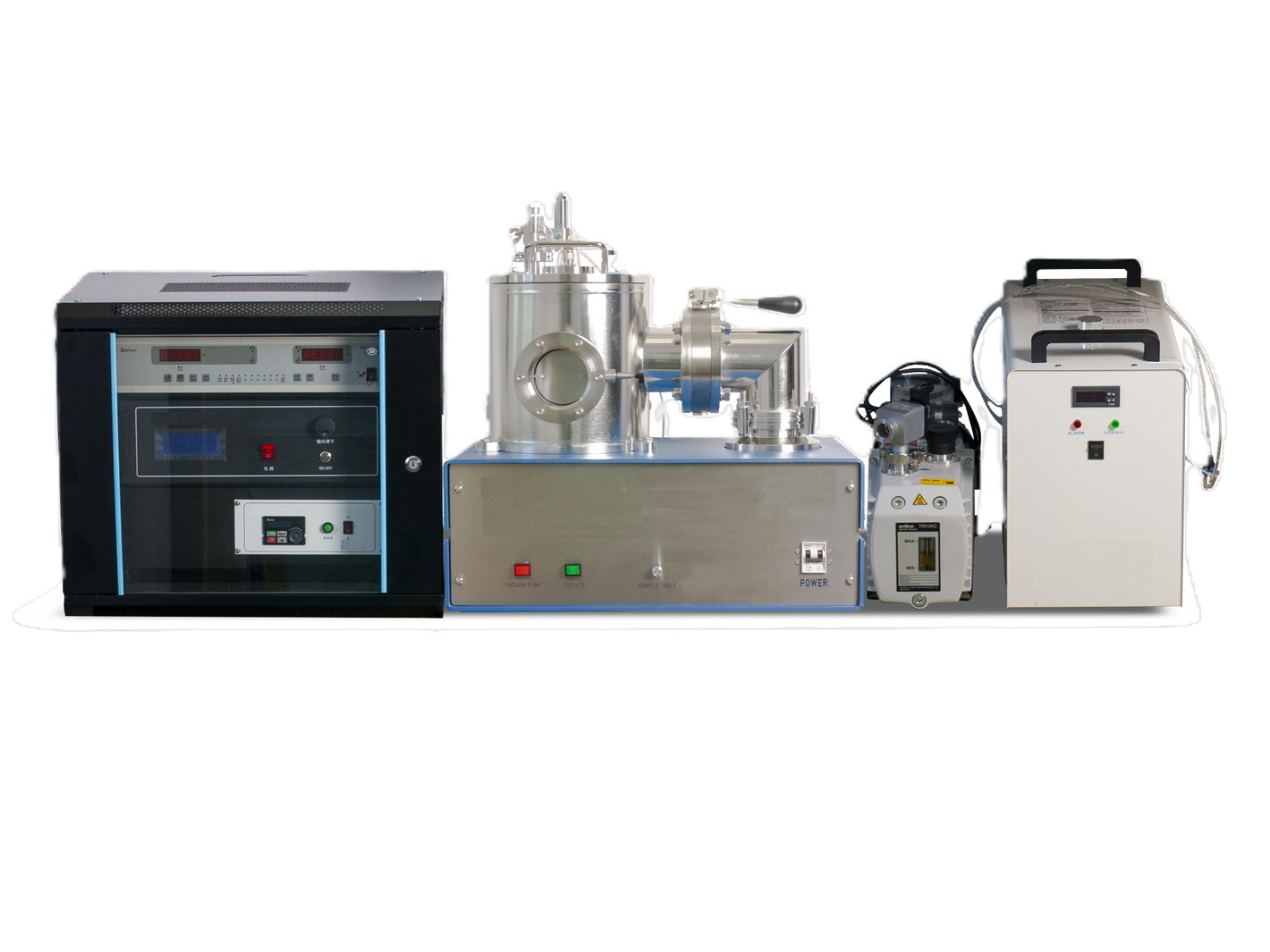 MSE PRO High Vacuum Manual Magnetron Ion Sputtering Coater (DC/RF Model) - MSE Supplies LLC