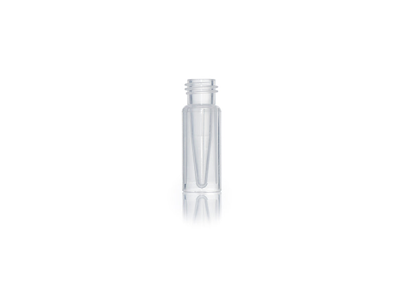 MSE PRO HPLC 0.3mL 9mm translucent Screw PP Vial, Φ12*32mm, 100 pcs/pack (Fixed with PP Insert) - MSE Supplies LLC