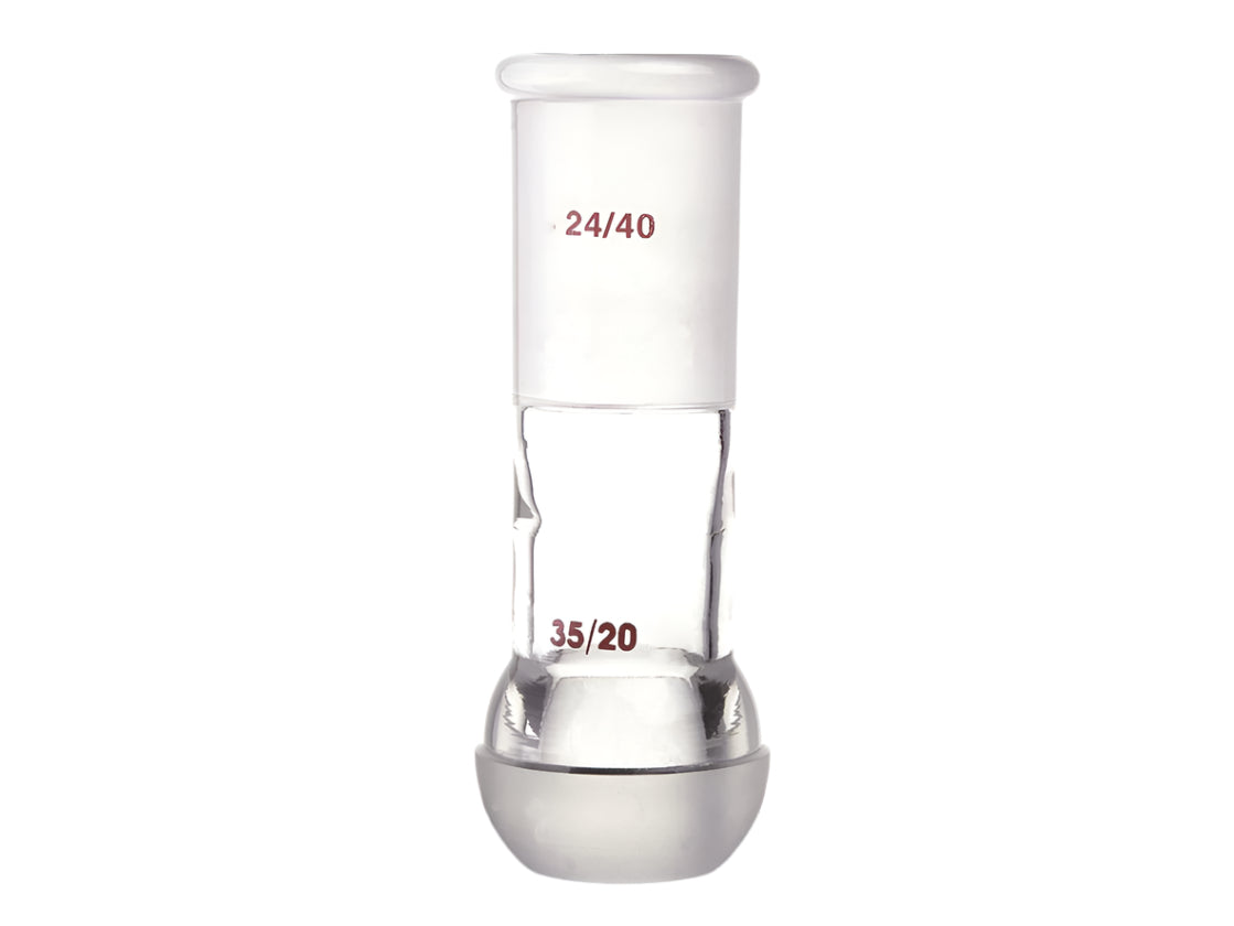 MSE PRO Interchangeable Between Ball Mill and Standard Grinding Mouth Joint, Upper Mouth: 24/40, Lower Ball Mill: 35/20