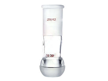 MSE PRO Interchangeable Between Ball Mill and Standard Grinding Mouth Joint, Upper Mouth: 29/42, Lower Ball Mill: 35/20