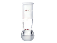 MSE PRO Interchangeable Between Ball Mill and Standard Grinding Mouth Joint, Upper Mouth: 29/42, Lower Ball Mill: 35/20