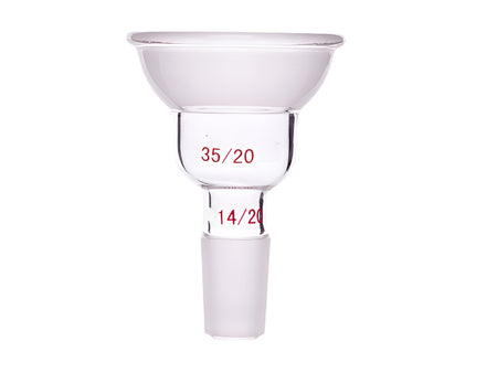 MSE PRO Interchangeable Bowl and Standard Grinding Mouth Joint, Upper Bowl: 35/20, Lower Mouth: 14/20