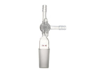 MSE PRO Joint, External Grinding Mouth: 24/40, with 2mm T-Type Three-Way Glass Door