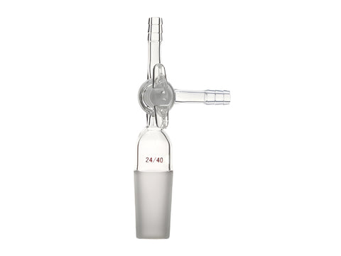 MSE PRO Joint, External Grinding Mouth: 24/40, with 2mm T-Type Three-Way Glass Door